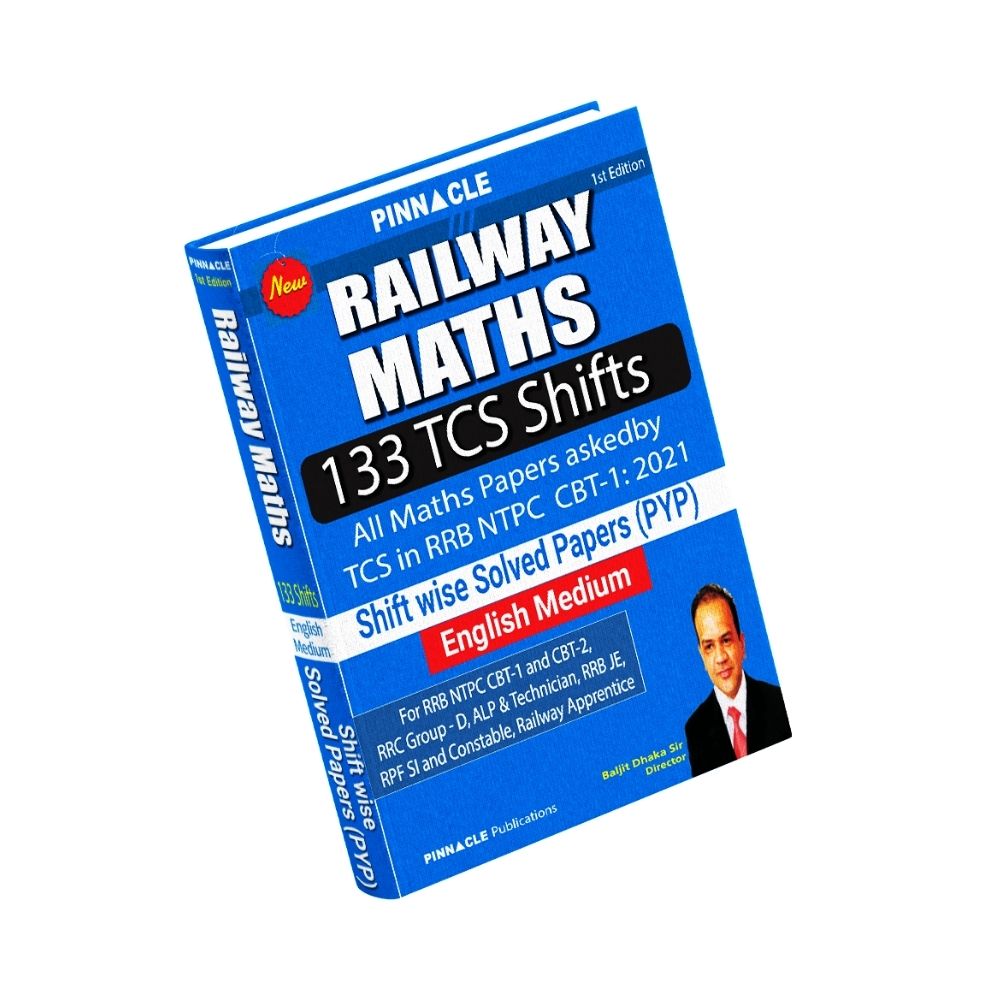Railway I Maths I 133 TCS Shifts I shift wise book I English medium
